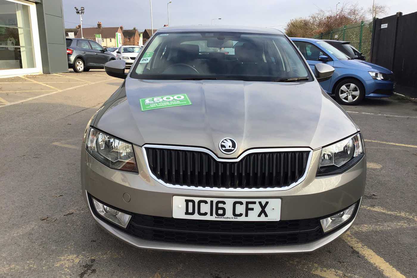 2016 Beige Skoda Octavia Hatchback 5-Dr 1.4 TSI SE Sport, Petrol, Manual