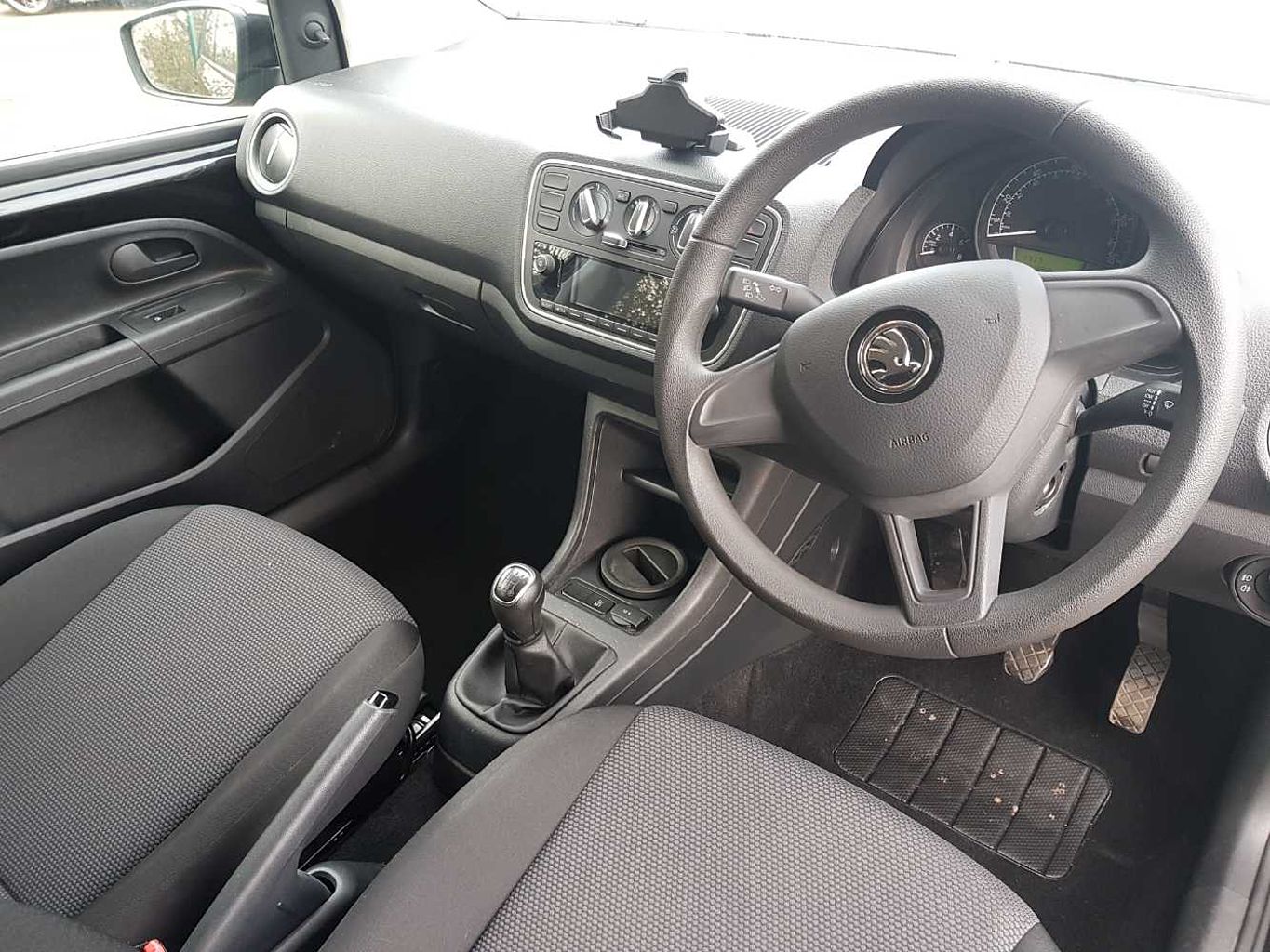 2017 Deep Black Pearlescent Skoda Citigo Hatchback 5-Dr 1.0 MPI, Petrol, Manual